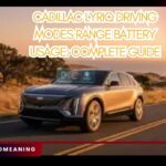 Cadillac LYRIQ Driving Modes Range Battery Usage: Complete Guide